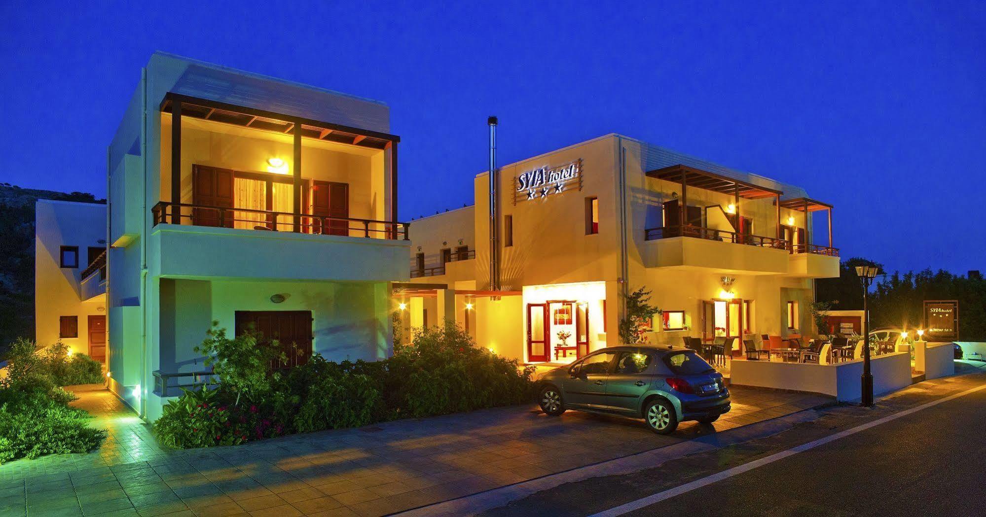Syia Hotel Sougia Eksteriør billede